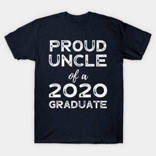 Womens Proud Uncle Of A 2020 Graduate Class Graduation T-Shirt